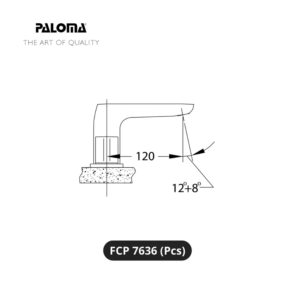Paloma FCP 7636 Kran Wastafel Pcs - Surabaya