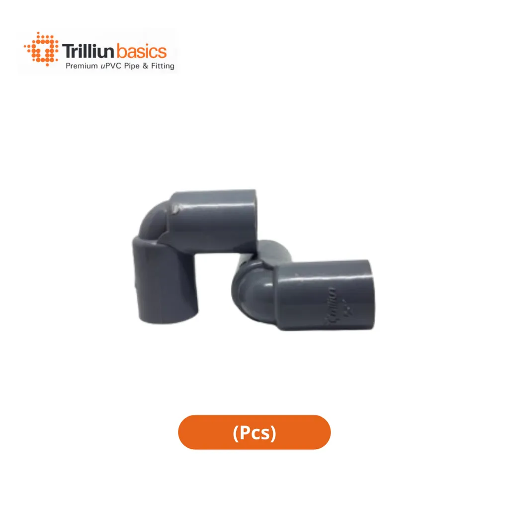 Trilliun Knee PVC JIS ½" - Surabaya