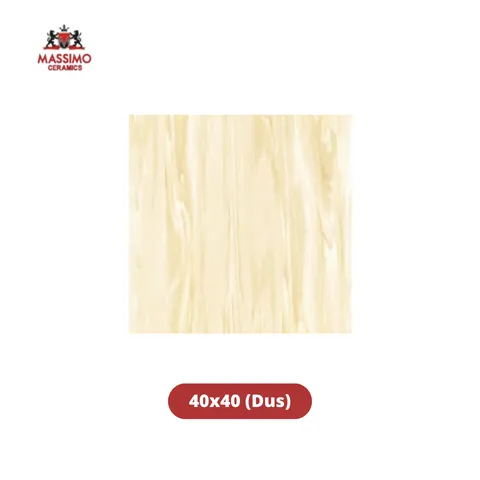 Massimo Keramik Amazone Light Cream 40x40 Dus - Surabaya