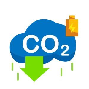 Reduce CO2 tag