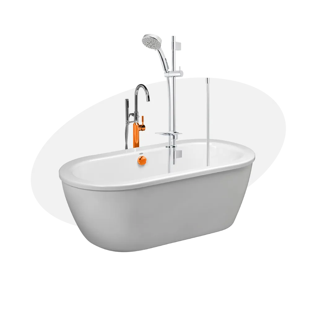 Bathtub & Shower Kamar Mandi