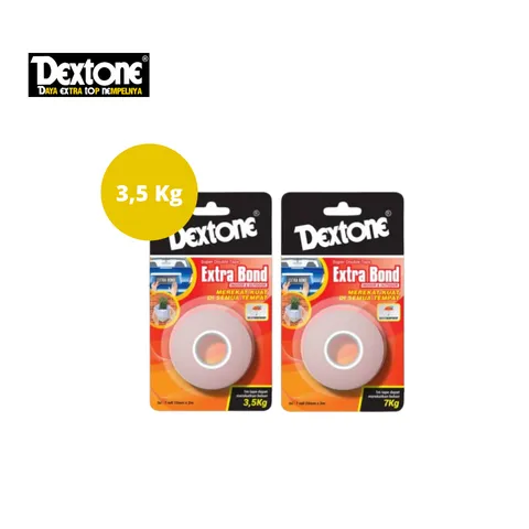 Dextone Double Tape (Extrabond Merah) 3,5 Kg Pcs - Surabaya