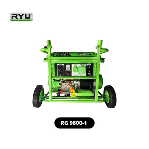 Ryu Mesin Genset Gasoline Generator RG 9800-1 RG 8800-1 - Abadi Jaya Sejahtera