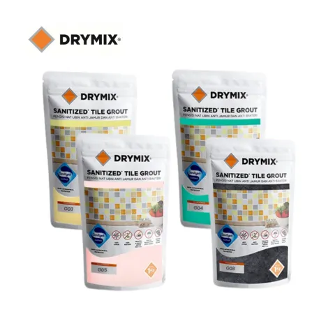 Drymix Tile Grout 1 Kg G01 Pearl White - @Kebomas