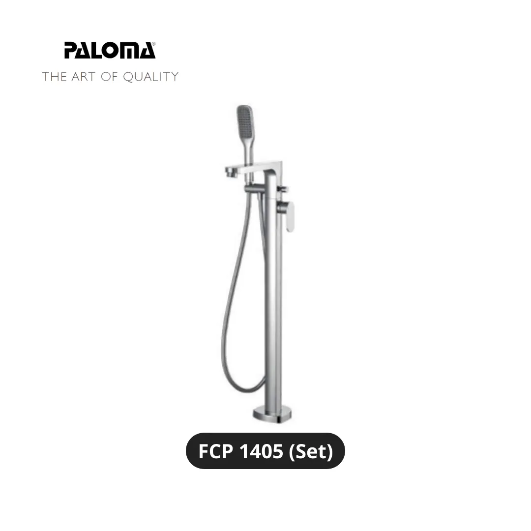 Paloma FCP 1405 Kran dan Shower Lantai Bathtub