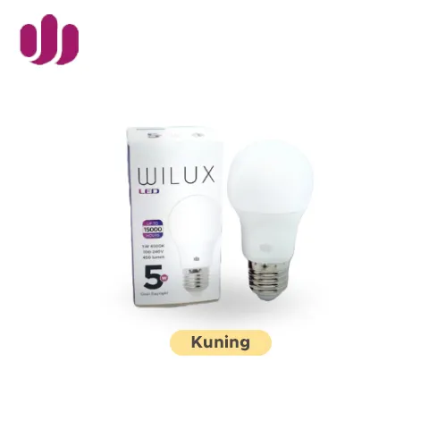 Wilux Lampu LED Kuning 5 W - Sumber Wangi Suci