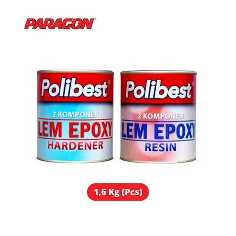 Paragon Polibest Lem Epoxy 1,6 Kg - Surabaya