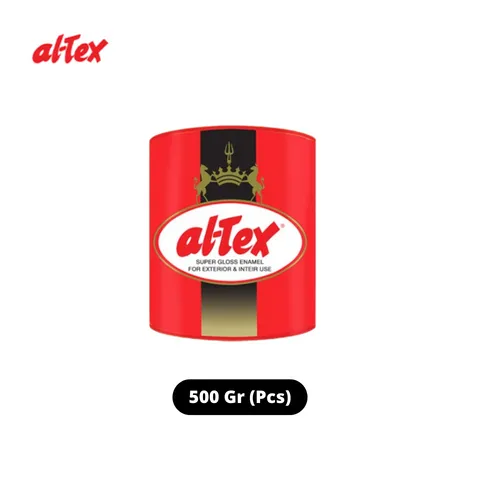 Altex Cat Kayu dan Besi Kaleng Merah 500 Gram White - Kurnia 2