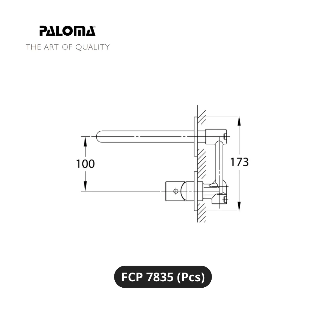 Paloma FCP 7835 Kran Wastafel