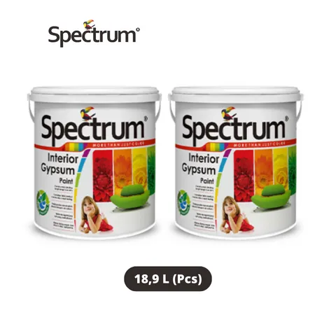 Spectrum Gypsum & Ceiling Paint 18,9 Liter Putih - Surabaya