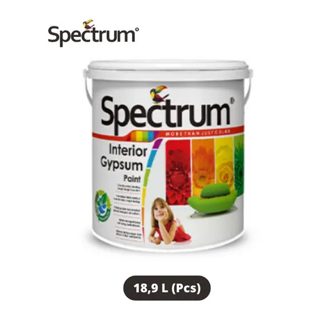 Spectrum Gypsum & Ceiling Paint 18,9 Liter Putih - Surabaya