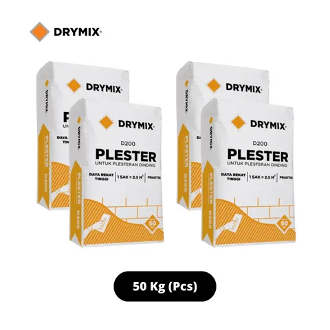 Drymix Plester 40 Kg - Mitra Bangun Mortar