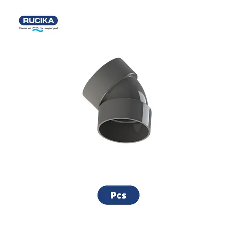 Rucika Pipa Fitting Knee 45° AW