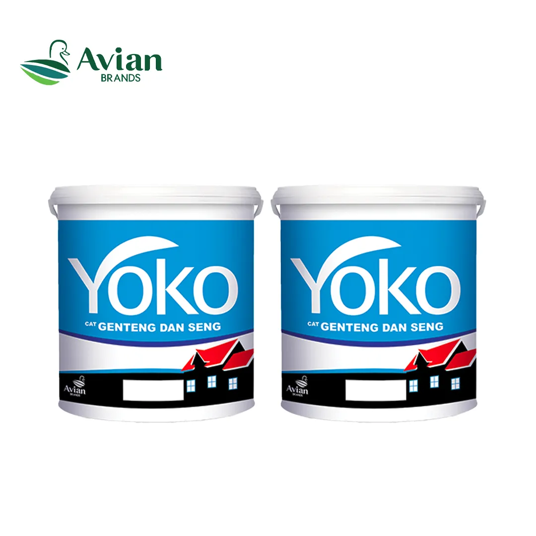 Avian Yoko Cat Genteng dan Seng 4 Kg 91 Coffee Latte - Eka Wijaya