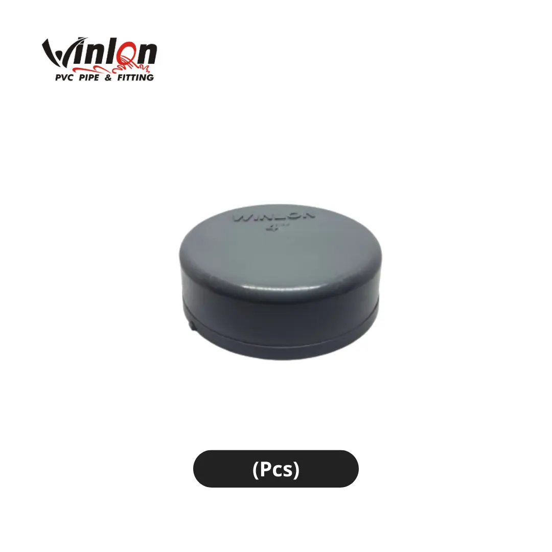 Winlon Dop/Cap PVC DV 4" 4" - Darma Bakti Senenan
