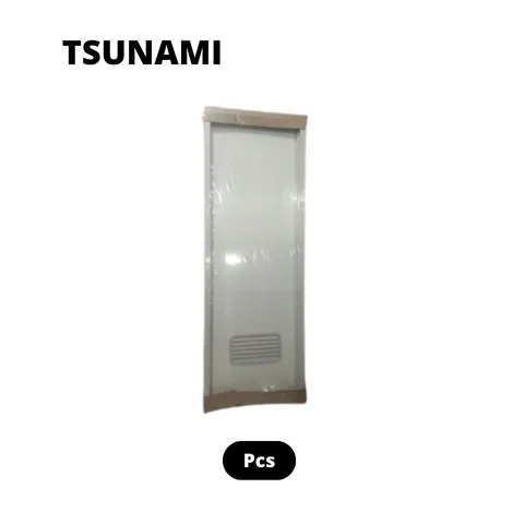 Tsunami Pintu Kamar Mandi PVC Polos Pcs 70 Cm x 195 Cm Putih - MSS