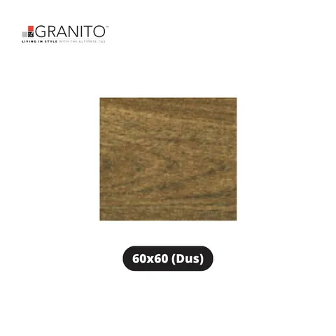 Granito Granit Maison Smooth Brown Pine Wood 60x60 Dus - Surabaya