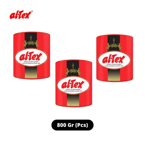 Altex Cat Kayu dan Besi Kaleng Merah 800 Gram 363-Super Black - Kurnia
