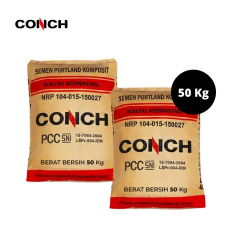 Semen PCC Conch 1 DO 50 Kg - Surabaya