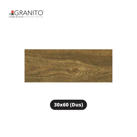 Granito Granit Maison Smooth Brown Pine Wood 30x60 Dus - Surabaya