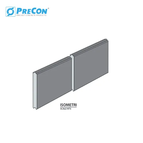 Precon Concrete Panel 400 Cm x 50 Cm - Surabaya