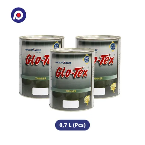 Pacific Paint Glotex Thinner 0,7 Liter Transparan - Surabaya