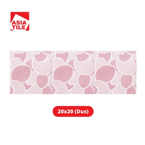 Asia Tile Keramik Welco Red 20x20 Dus - Sri Rejeki