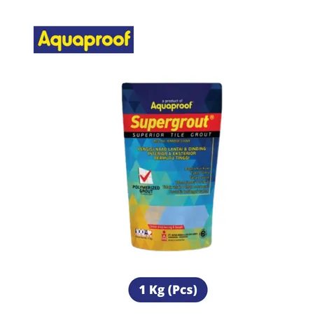 Aquaproof Supergrout 1 Kg SG 6-01 LIGHT GREY - Surabaya