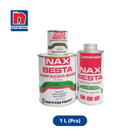 Nippon Paint Nax Besta Surfacer 3 Komponen 1 L
