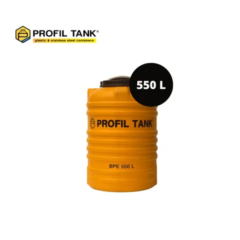 Profil Tank BPE 550 Liter Kuning - Kaje Jaya Gemilang