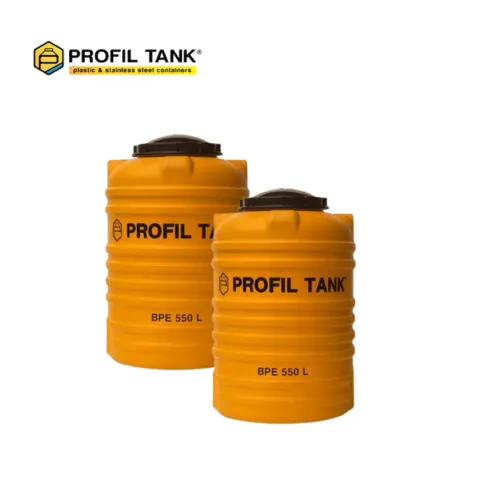 Profil Tank BPE 550 Liter Kuning - Sinar Gemilang