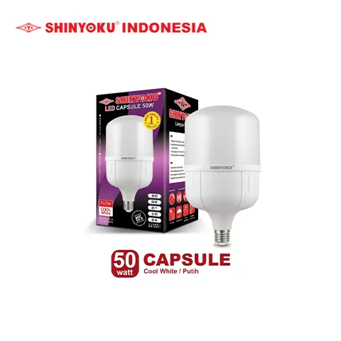 Shinyoku Lampu LED Capsule 50W - Putih E27 Putih E27 - Surabaya