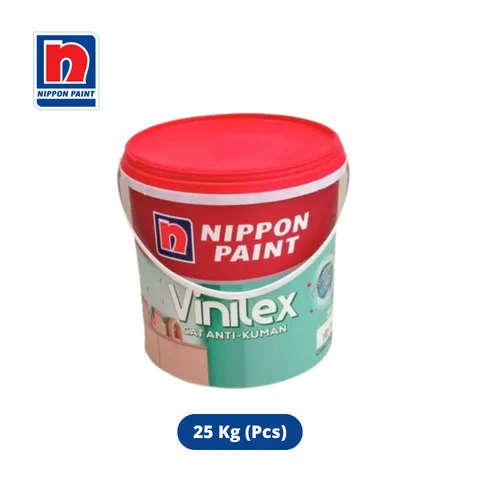 Nippon Paint Vinilex Silver Ion 25 Kg 300-White - Surabaya