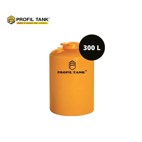 Profil Tank Plastic Tank TDA 300 Liter Orange - Sari Bumi Bangunan
