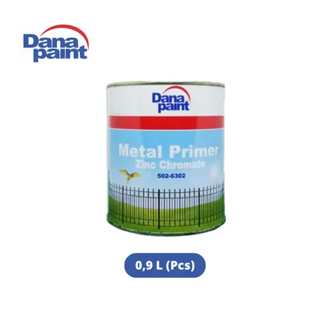 Dana Paint Metal Zinc Chromate Primer 0,9 L Light Grey - Surabaya