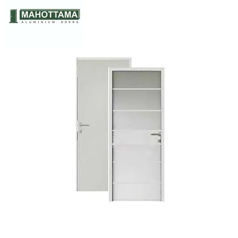 Mahottama Mas37 Ivory - Pintu Aluminium 80 x 200 Cm
