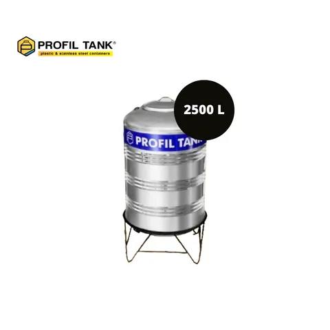 Profil Tank Stainless Steel PS 2500 Liter Pcs - Sinar Gemilang