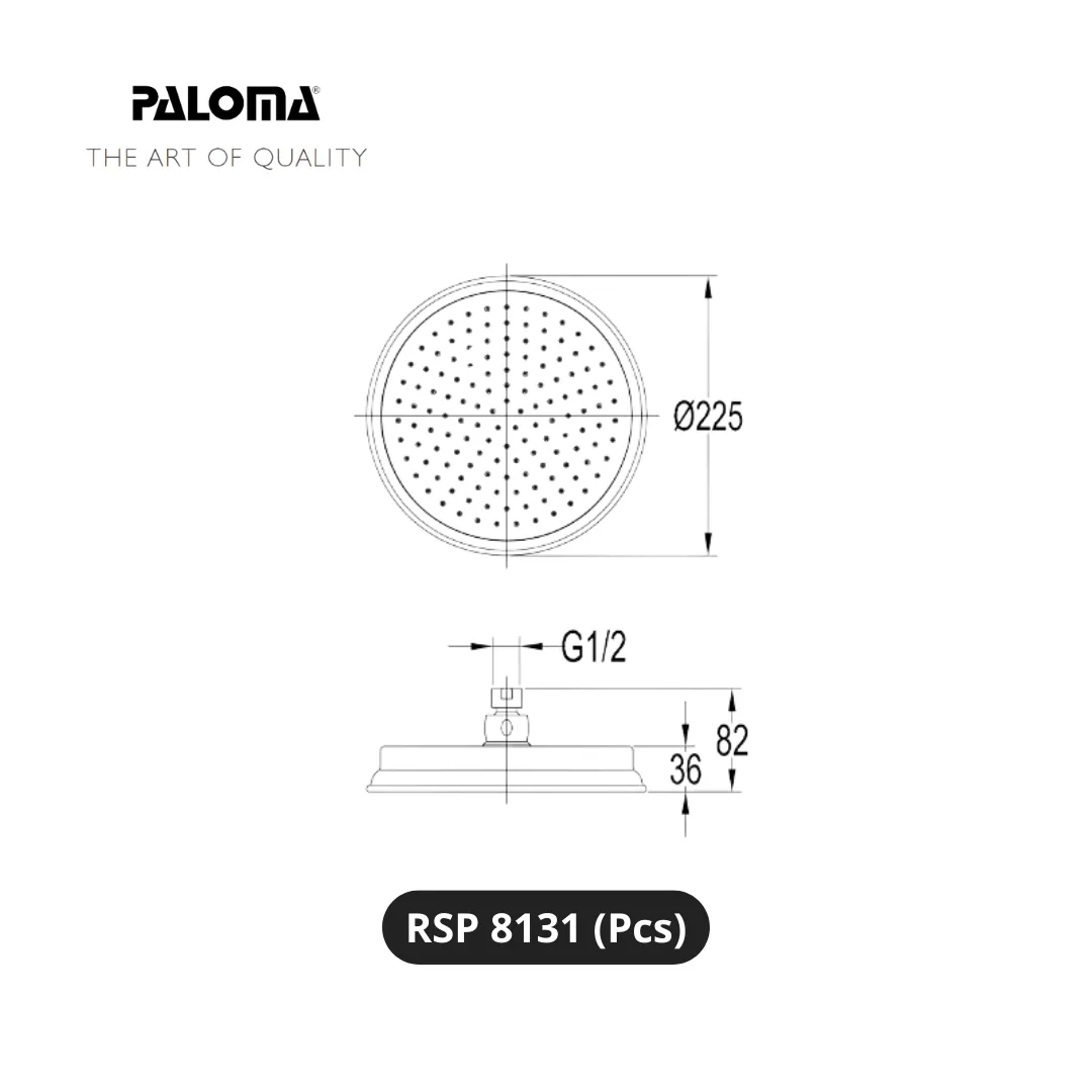 Paloma RSP 8131 Rain Shower
