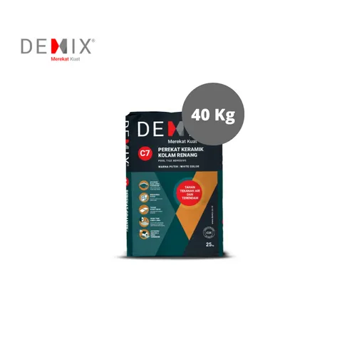 Demix C7 Perekat Keramik Kolam Renang 40 Kg Sak - Surabaya