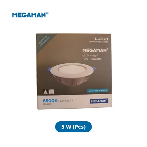 Megaman Downlight Bulat Lampu LED 9 W - Sumber Sentosa