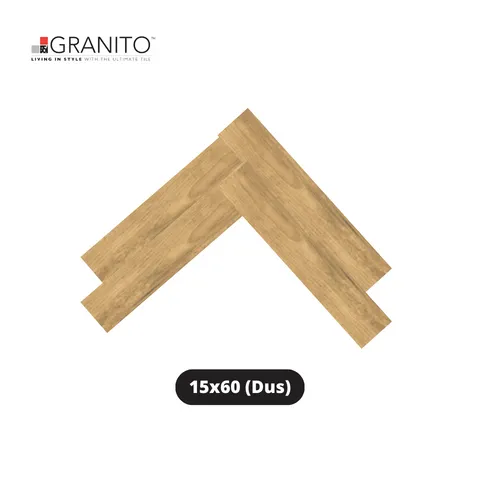 Granito Granit Maison Smooth Natural Oak Wood 15x60 Dus - Surabaya