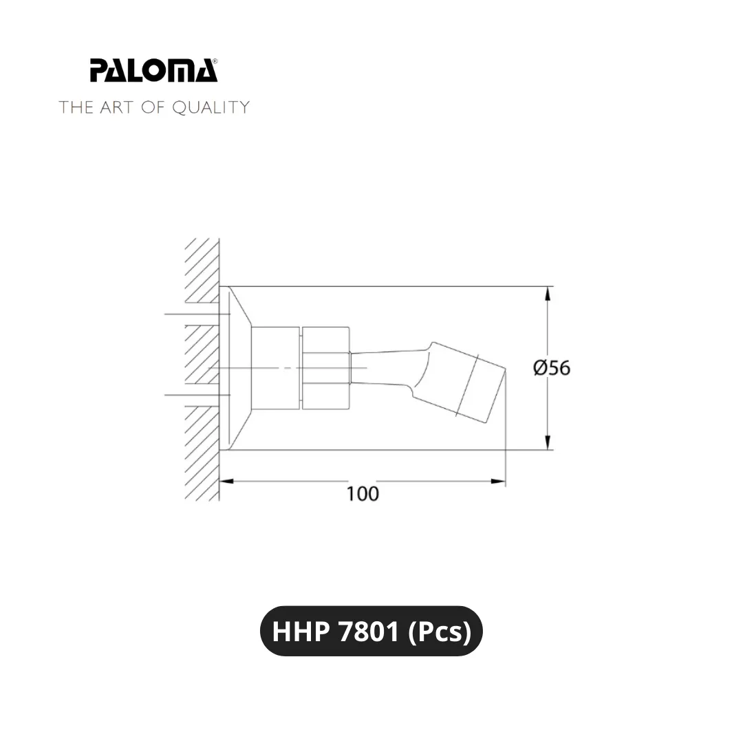Paloma HHP 7801 Holder Hand Shower Pcs - Surabaya