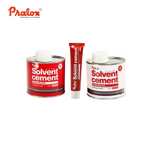 Pralon Solvent Cement Pcs Kaleng Putih SD 400 Gram - Merchant Gocement B2B