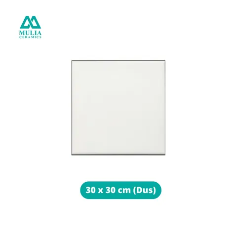 Mulia Keramik KA 3708 White 30x30 Dus - Keramik MCS