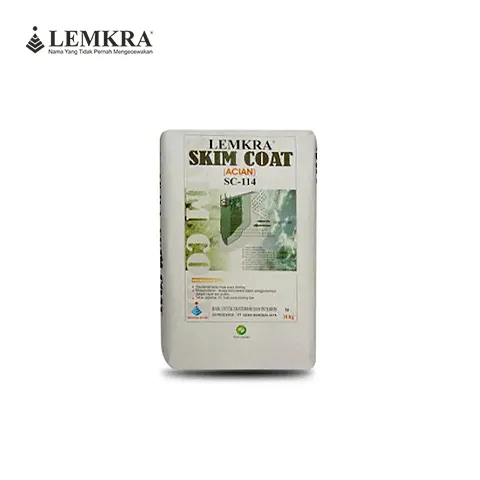 Lemkra SC114 Skim Coat (Acian) 30 Kg - Surabaya