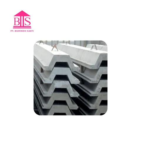 Bumindo Corrugated Concrete Sheet Pile 45 Cm x 99.6 Cm - Surabaya