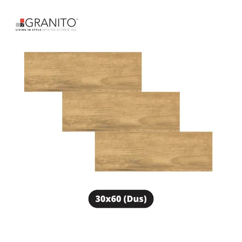 Granito Granit Maison Smooth Natural Oak Wood 30x60 Dus - Surabaya