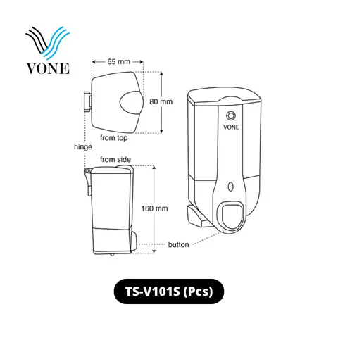 Vone Soap Dispenser TS-V101S Pcs - Surabaya