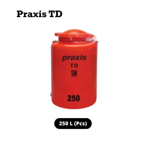 Praxis Tandon Air 250 Liter Orange - Surabaya