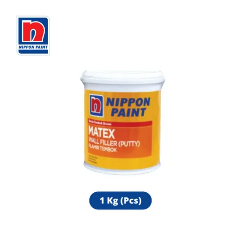 Nippon Paint Matex Putty Wall Filler 1 Kg 002-Super White - Al Inayah